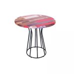 Palermo Yuvarlak Masa Çap 70Cm - (Werzalit, Wermodin Ve Allzalit Tabla) - Red Wood