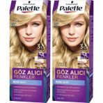 Palette 0-00 Yoğun Renk Açıcı Saç Boyası Krem Form 2 Adet Amonyaklı Derinlemesine Etki