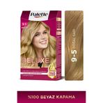 Palette 3838824439679 Deluxe 9-5 Doğal Sarı Zengin Yağ Bakımı Kit Saç Boyası Bakım Maskesi