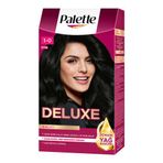 Palette Deluxe 1-0 Siyah Saç Boyası 115 Ml (4'li Paket)