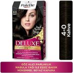 Palette Deluxe 4-0 Kahve Zengin Bakımı Kit Saç Boyası