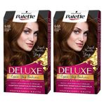 Palette Deluxe 6.65 2 Adet Göz Alıcı Kahve Saç Boyası