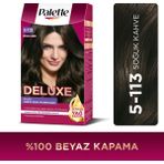 Palette Deluxe Kalıcı Renkler 5-113 Soğuk Kahve Saç Boyası
