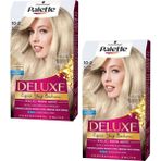 Palette Deluxe Platin Sarısı 10-2 Amonyaklı Krem Saç Boyası 99 ml Göz Alıcı Parlaklık Sağlar