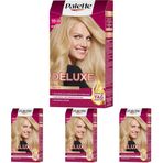 Palette Deluxe Saç Boyası 10-0 Açık Sarı 50 Mililitre (4 paketi)