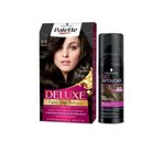 Palette Deluxe Saç Boyası 4-0 Kahve, Schwarzkopf Root Retoucher Sprey Boya Seti