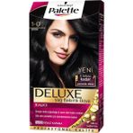 Palette Deluxe Siyah Krem Saç Boyası No: 1-0 Amonyaklı Yağ Bakımlı Etki ile Zengin Renk