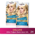 Palette Deluxe Ultra Yoğun Renk Açıcı Krem Saç Boyası 2 Adet 99 ml Amonyaklı Derinlemesine Bakım
