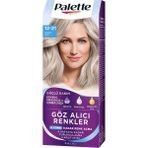 Palette Göz Alıcı Renkler 12-21 Gümüş Sarı Renk Açıcı Saç Boyası 110 ml 4 Adet