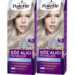 Palette Göz Alıcı Renkler 2x12-21 Gümüş Sarı Saç Boyası