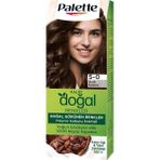 Palette Kalıcı Doğal Renkler 5-0 Açık Kahve Krem Saç Boyası 110 ml Yoğun Besleyici Etki