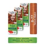 Palette Kalıcı Doğal Renkler 8.77 3'lü Saç Boyası