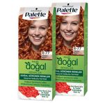 Palette Kalıcı Doğal Renkler 8-77 Tarçın Bakır 2 Adet Saç Boyası