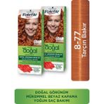 Palette Kalıcı Doğal Renkler 8-77 Tarçın Bakır Krem Saç Boyası Yoğun Besleyici Etki - 8.77