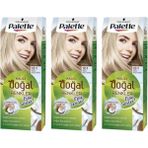 Palette Kalıcı Doğal Renkler Saç Boyası 12-1 Küllü Buzul Sarısı 3 Paket - 12.-1