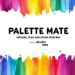 Palette Mate: Coloring Palette Companion Book: Explore, Play and Color Your Way (Color Mate)