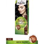 Palette Natural Colors 1/1 Mavi Siyah Saç Boyası