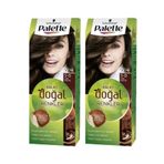 Palette Natural Colors 5-0 Açık Kahve x2 Saç Boyası