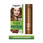 Palette PLTDGLRNKBY Kalıcı Doğal Renkler 7-60 Fındık Kahve Goji Berry Özü Saç Boyası
