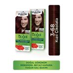 Palette PLTDGLRNKBY2 Kalıcı Doğal Renkler Saç Boyası 3-68 Kızıl Çikolata X 2 Adet