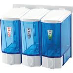 Palex 3566-0 3x250 cc Şeffaf Mini Sıvı Sabun Dispenseri