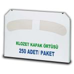 Palex Klozet Kapak Örtüsü 250 Adet Paket Pratik Kullanım İçin Hijyenik Çözüm