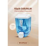 Palex Köpük Sabun Dispenseri 500 ml - Şeffaf Mavi