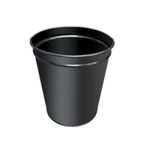 Palex Metal Siyah Masa Altı Çöp Kovası 13 Lt.fx