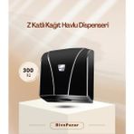 Palex Z Katlı Kağıt Havlu Dispenseri 300 lü Siyah