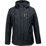 Palim Erkek Su ve Rüzgar Geçirmez Softshell Mont - 01-Siyah