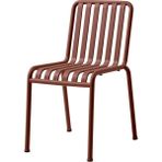 Palissade Dış Mekan Sandalyesi Şık Bahçe ve Teras Sandalyesi, Ronan & Erwan Bouroullec - Bordo