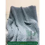 Palm Puffy Gri 150X200CM Tek Kişilik Battaniye