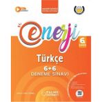 Palme 6.sınıf Enerji 6+6 Türkçe ve Matematik Deneme Sınavı Yeni