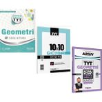 Palme Tyt Geometri Soru Bankası Ve Marka Deneme İle Çıkmış Sorular Seti 3 Kitap