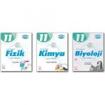 Palme Yayıncılık 11. Sınıf Fen Liseleri Fizik Kimya Biyoloji Soru Bankası Set 3 Kitap
