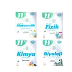 Palme Yayıncılık 11. Sınıf Matematik Fizik Kimya Biyoloji Fen Liseleri Sayısal Soru Bankası Set 4 Kitap