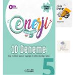 Palme Yayıncılık 5.sınıf Enerji Serisi Tüm Dersler 10 Deneme Sınavı+Zihin DENEME-GZ987