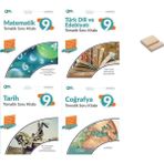 Palme Yayıncılık 9. Sınıf Matematik - Edebiyat – Tarih ve Coğrafya 4'lü Set Tematik Soru Kitabı - Telefon Tutucu
