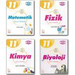 Palme Yayıncılık Full Set 4 Kitap Matematik Fizik Kimya Biyoloji 11. Sınıf Sayısal Soru Bankası