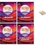 Palme Yayıncılık LGS 8. Sınıf Ultra Matematik – Fen Bilimleri - Türkçe ve T.C. İnkılap Tarihi ve Atatürkçülük 4'lü Haftalık Denemeleri - Telefon Tutucu