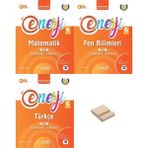 Palme Yayıncılık Palme 6. Sınıf Enerji 6+6 Matematik Fen Türkçe Deneme Sınavı 3lü Set + Telefon Standı