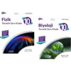 Palme Yayıncılık Palme Yayınevi 10.sınıf Joker Fizik - Biyoloji Tematik Soru Bankası - Soru Kitabı