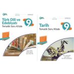 Palme Yayıncılık Palme Yayınevi 9.sınıf Joker Edebiyat - Tarih Tematik Soru Bankası - Soru Kitabı