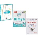 Palme Yayıncılık Tyt Kimya Üç Dört Beş Fizik Biyoloji Soru Bankası 3 Kitap Set