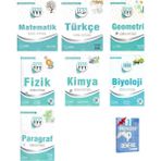 Palme Yayıncılık YKS TYT Matematik Türkçe Geometri Fizik Kimya Biyoloji Paragraf Soru Kitabı