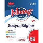 Palme Yayınevi Hazırlık 6. Sınıf Maarif Serisi Sosyal Bilgiler Haftalık Deneme (40Föy)