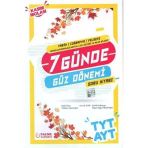 Palme Yayınevi Hazırlık Yks Tyt Ayt (Tcf) 7 Günde Güz Dönemi Soru Kitabı