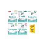 Palme Yayınevi Tyt Türkçe Tarih Coğrafya Paragraf Ve Dilbilgisi Soru Kitabı 5Li Set