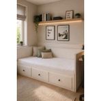 Palmera Flex Full Ortopedik Sünger Yatak 14 cm (Yavrulu Yatak ve Ranza Uyumlu) - Beyaz - 70 x 130 cm