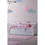 Palmera Soho Montessori 90X190 Queen Bebek/çocuk Karyolası 90X190 – Zarif & Güvenli Tasarım (Yavru Karyola Dahil 80X180) - Beyaz